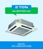 Split Type Cassette Mounted Inverter AC 2.0 ton