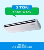 Split Type Ceiling Mounted Inverter AC 3.0 ton